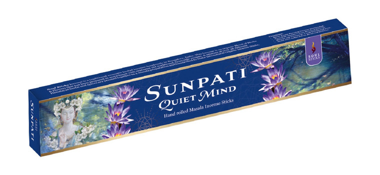 Soul Sticks Incense Sticks 15 Grams - SUNPATI QUIET MIND