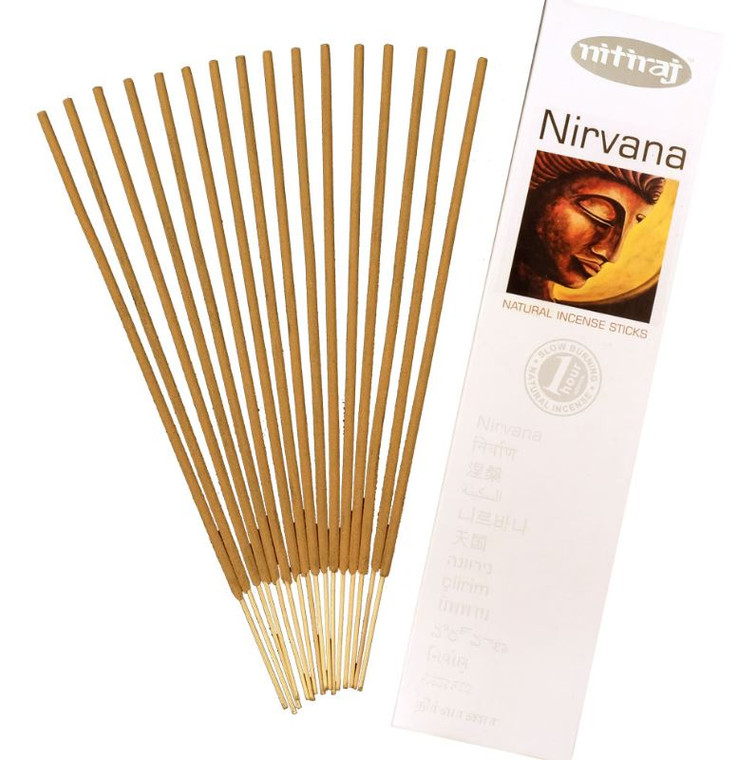 Nitiraj Natural Incense Sticks 25 grams - Nirvana