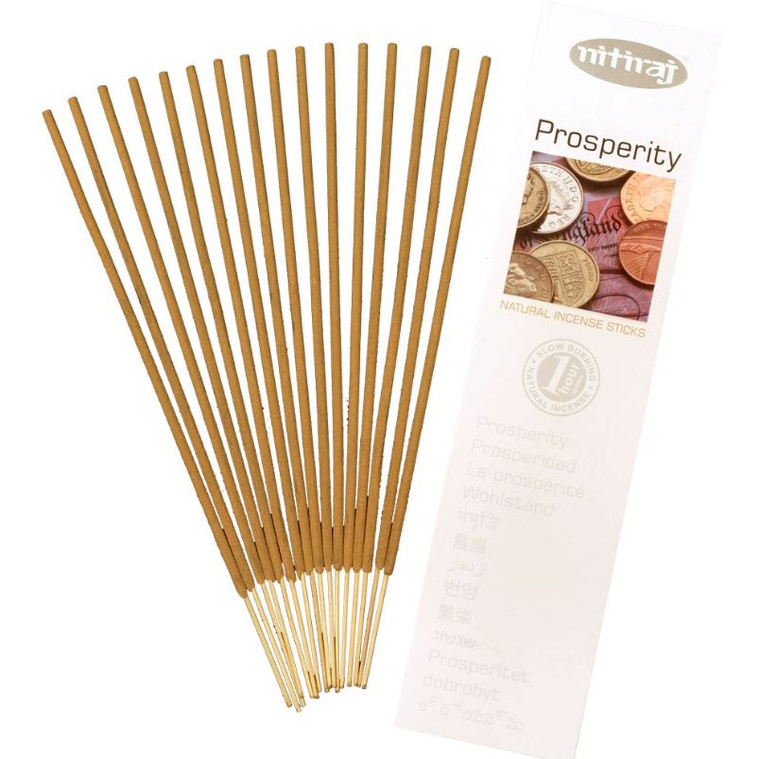 Nitiraj Natural Incense Sticks 25 grams - Prosperity