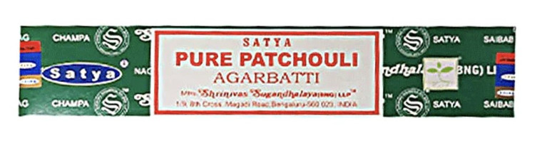 Satya 15 Gram Box Incense - Pure Patchouli