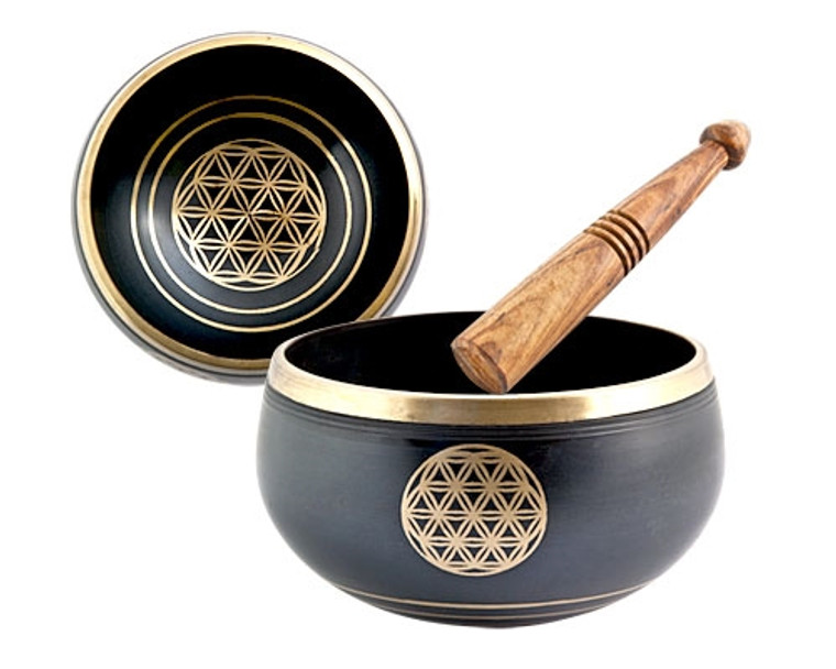 Flower of Life Singing Bowl Style #2