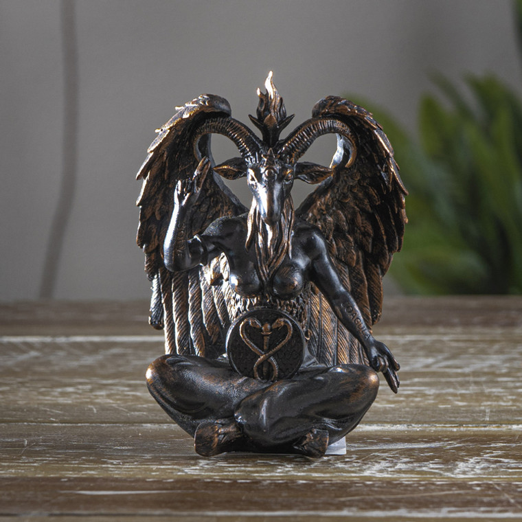 SMALL BAPHOMET 4 INCH STATUE