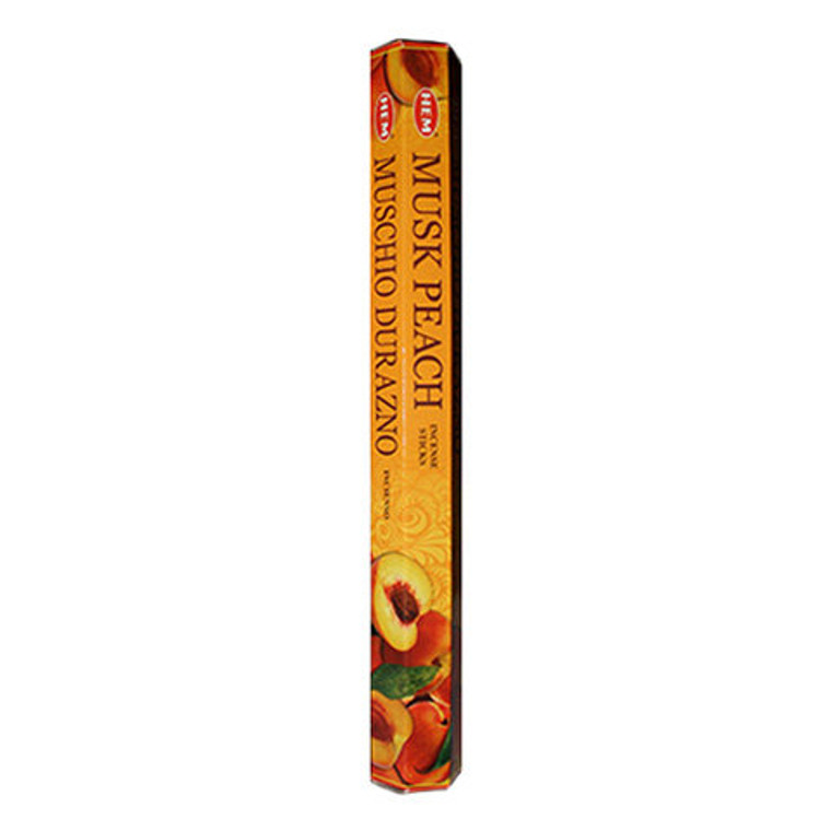 HEM Incense Sticks - 20 Sticks Per Box - Musk Peach