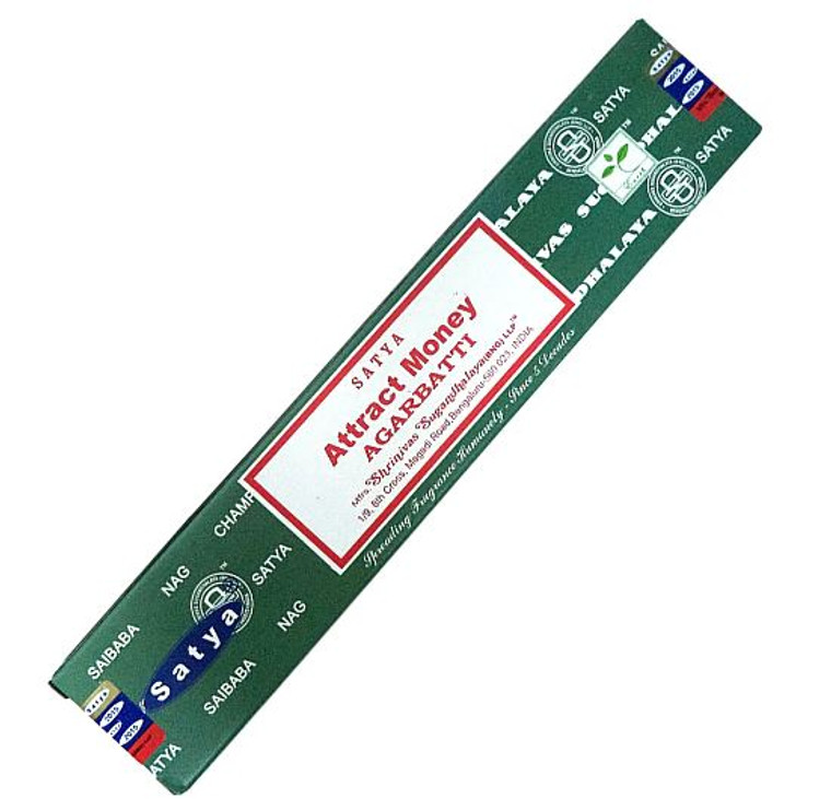 Satya 15 Gram Box Incense - Attract Money