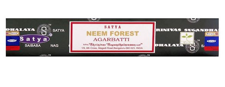 Satya 15 Gram Box Incence - Neem Forest