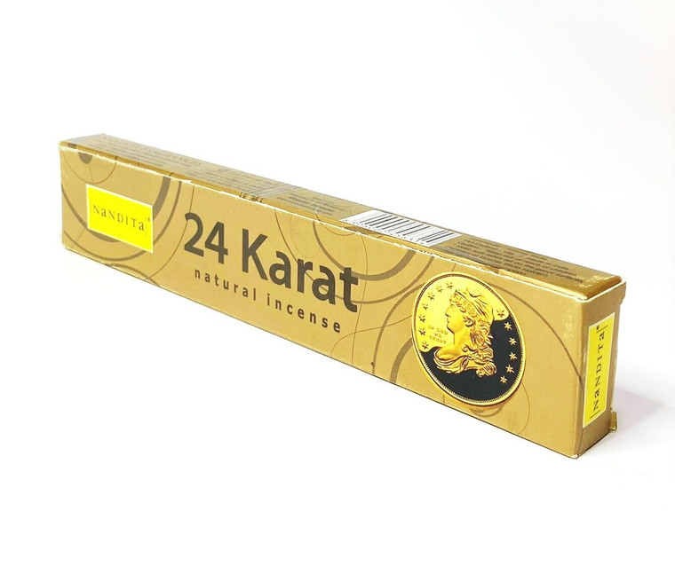 Nandita Natural Incense 15 grams- 24 Karat