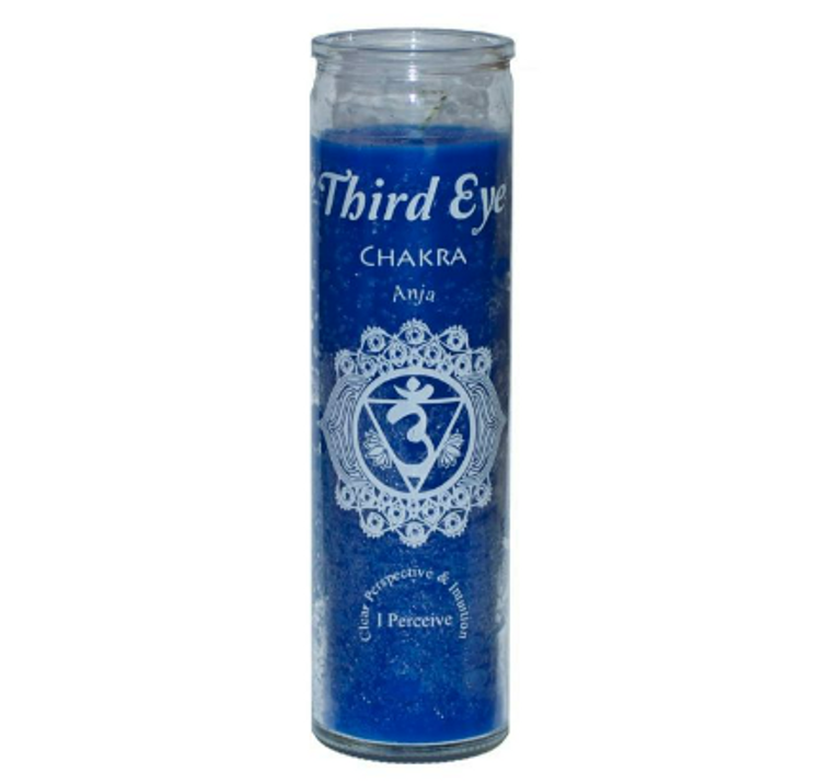 Prayer Candle 16 oz / Other- Chakra Third Eye