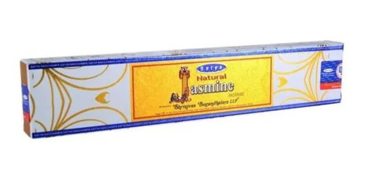 Satya 15 Gram Box Incense Sticks- Natural Jasmine