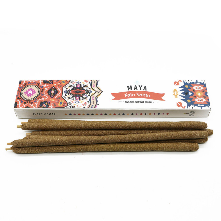 Soul Sticks Maya -6 Pure Holy Wood Incense Sticks- Palo Santo