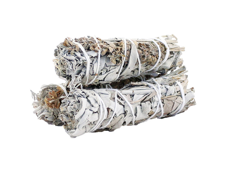 California White Sage & Lavender Smudge Stick 3-4" EACH