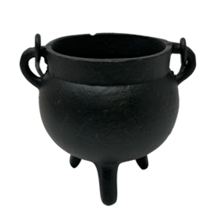 Cast Iron Cauldron with legs 3"