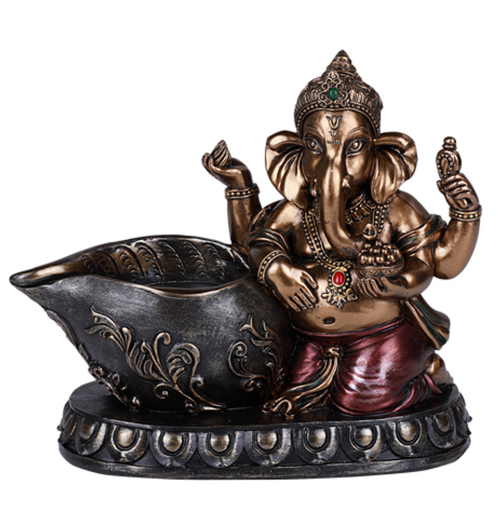 GANESHA CANDLEHOLDER