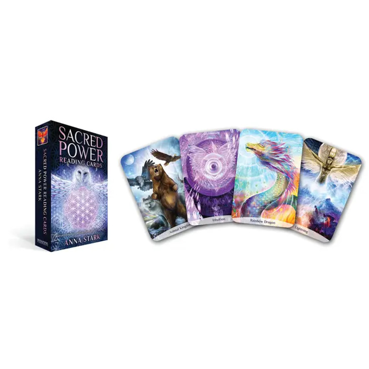 Sacred Power Reading Cards: Full-Color Cards & Guidebook