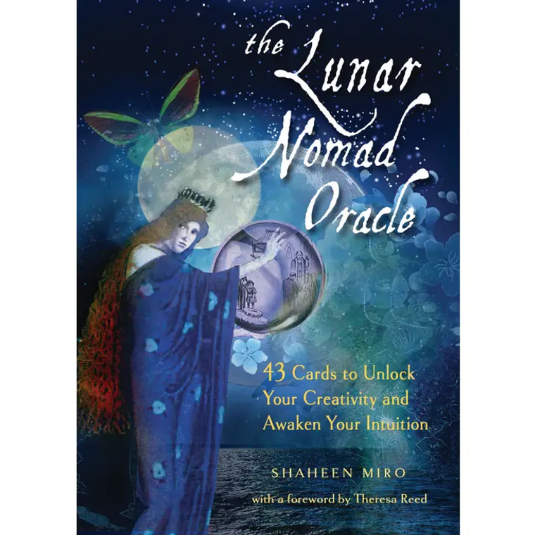 The Lunar Nomad Oracle: 43 Full Color Cards & Guidebook