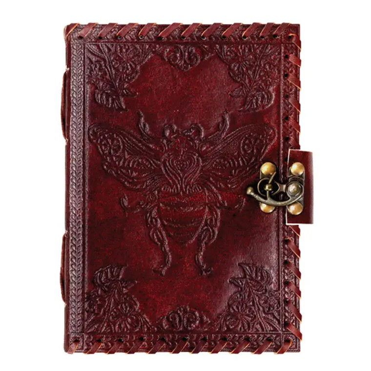 Bee Leather Journal