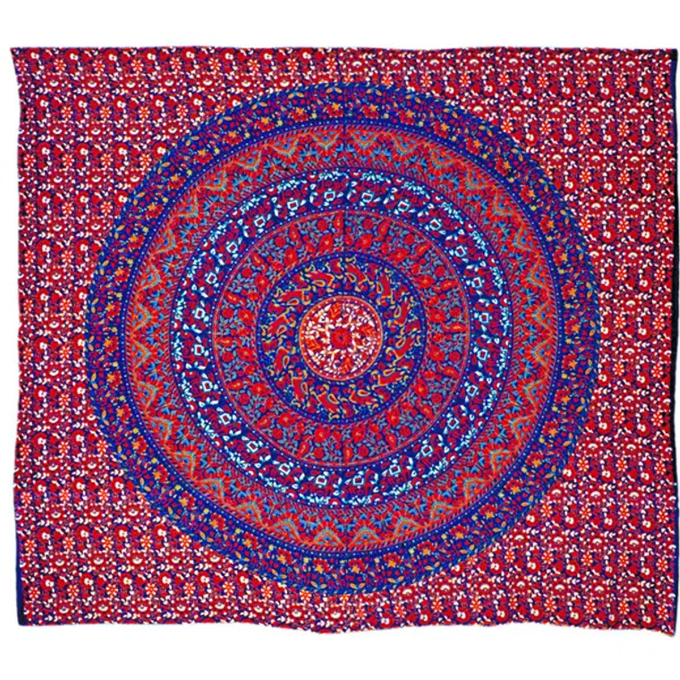 Floral Indian Tapestry