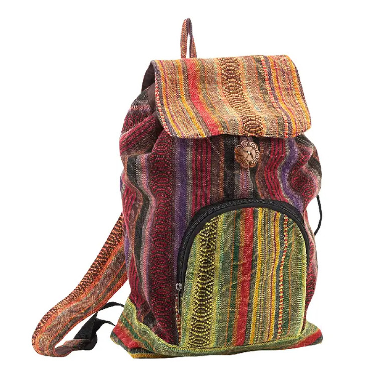 Stonewash Striped Backpack Style 2