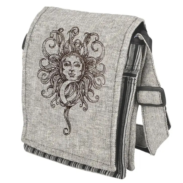 Sun & Moon Crossbody With Flap Closure