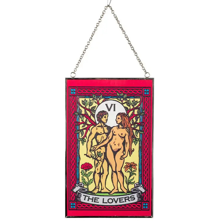 The Lovers Tarot Suncatcher