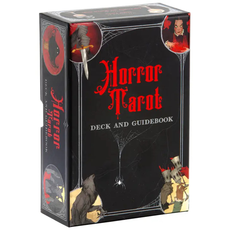 Horror Tarot Deck and Guidebook