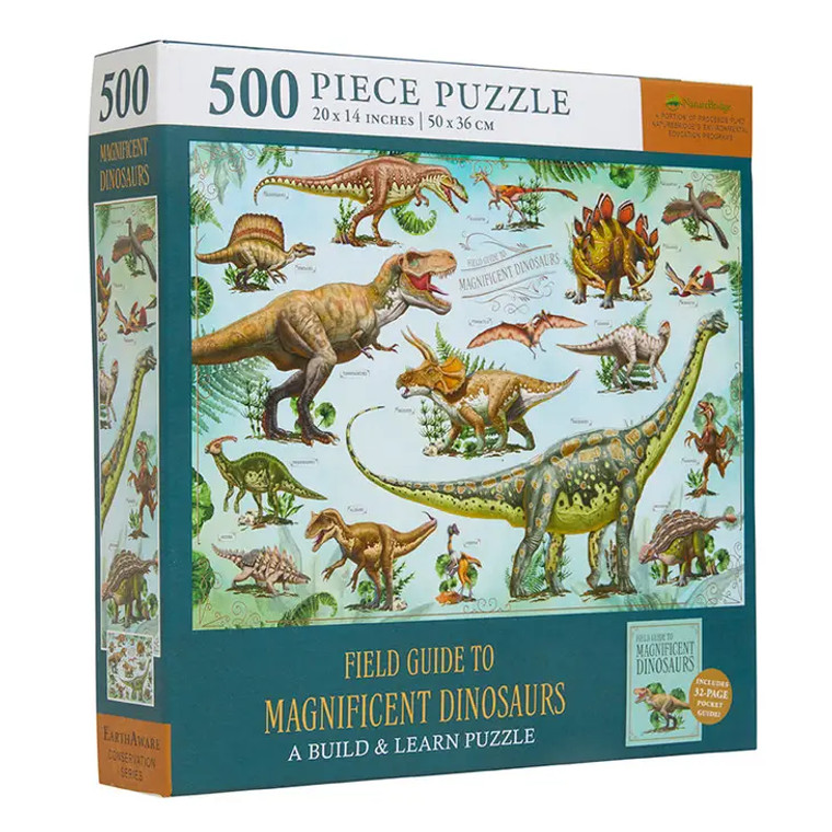 Field Guide To Magnificent Dinosaurs [Jigsaw Puzzle]