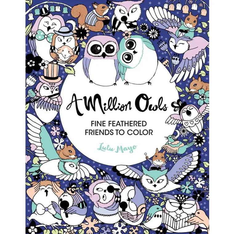 A Million Owls Coloring Book