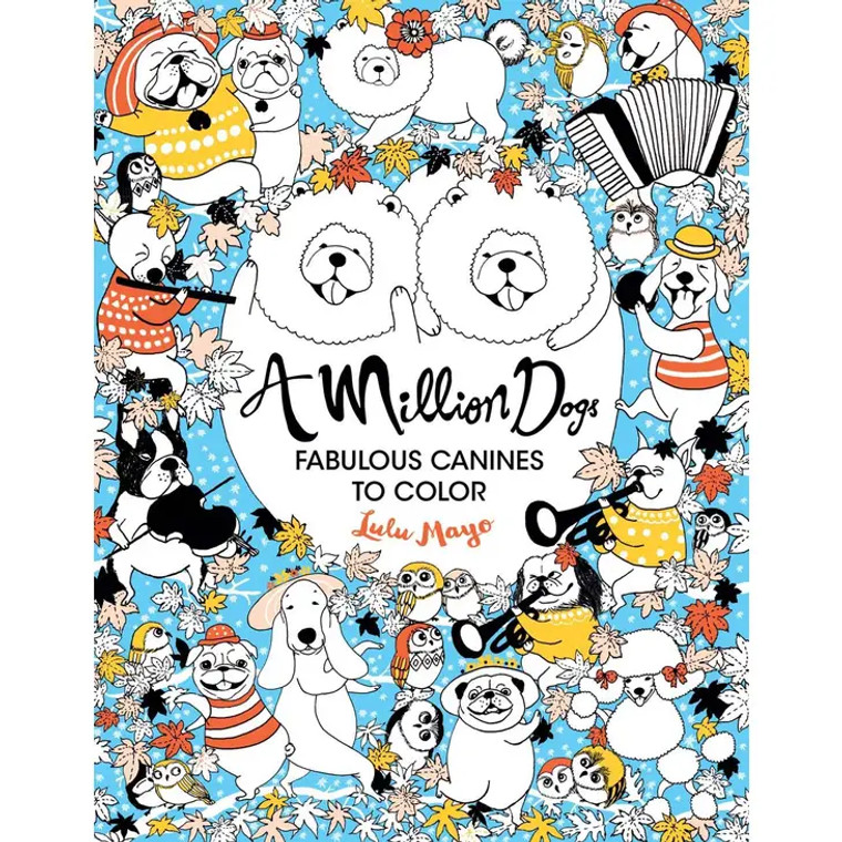 A Million Dogs Coloring Book