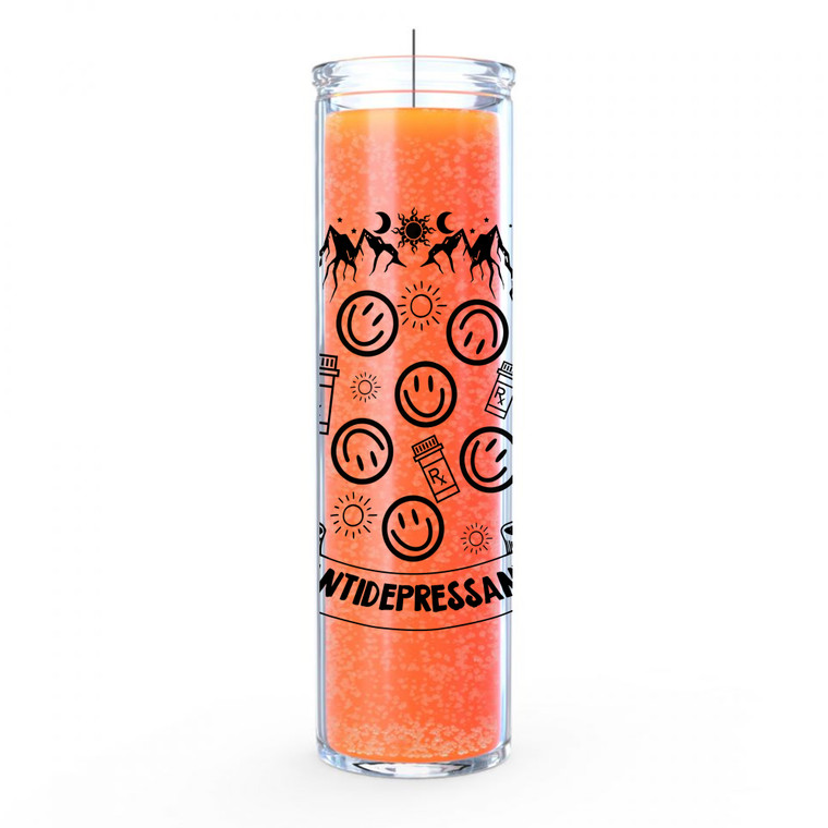 Prayer Candle 16 oz- Anti-Depressant