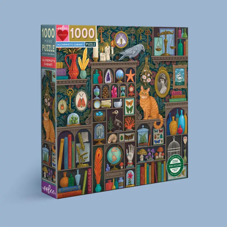 eeboo Alchemist's Cabinet 1000 Piece Puzzle