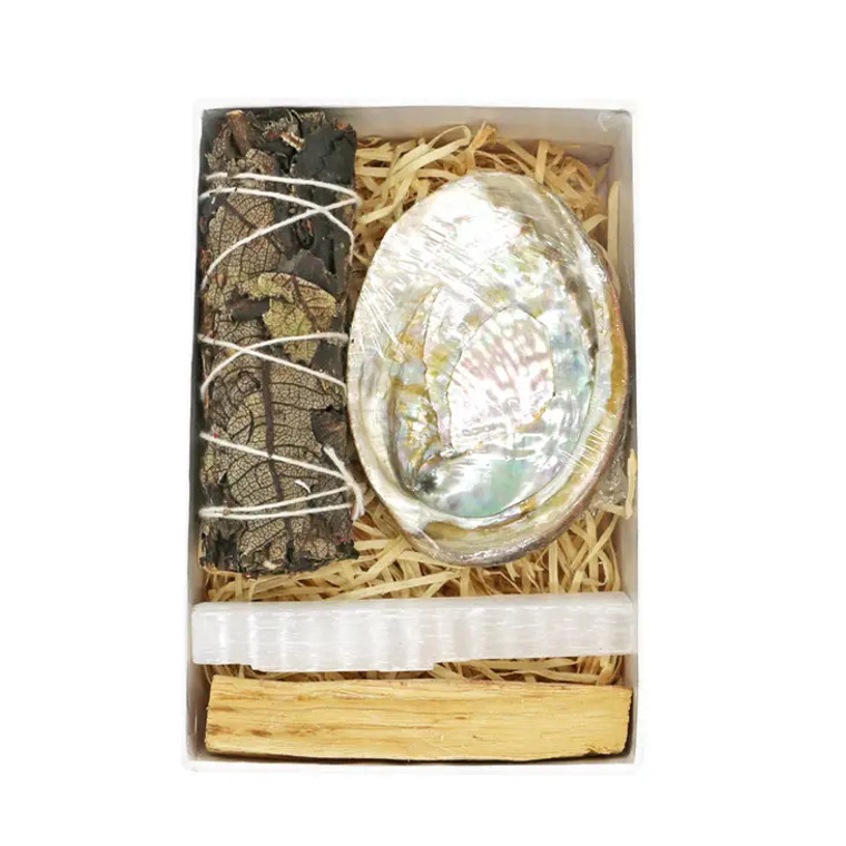 Black Sage Mini Smudge Kit Gift Set Box