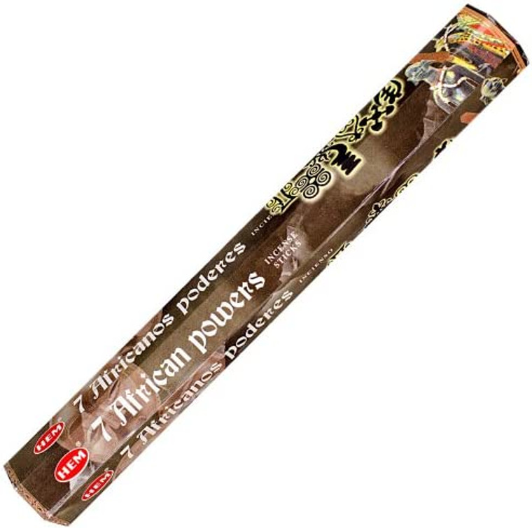 HEM Incense Sticks - 20 Sticks Per Box - 7 African Powers