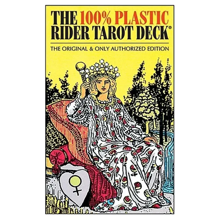 The 100% Plastic Rider Tarot Deck®