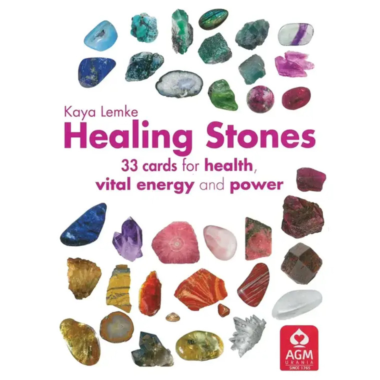 Healing Stones: 33 Cards For Health, Vital Energy and Power