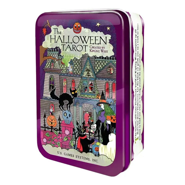 Halloween Tarot in A Tin