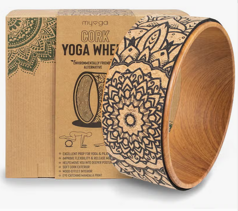 Cork Yoga Wheel myga