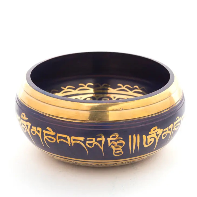 Hand Painted Singing Bowls- PURPLE