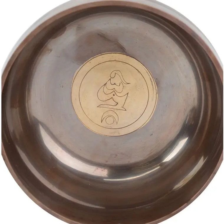 Om Singing Bowl with Case