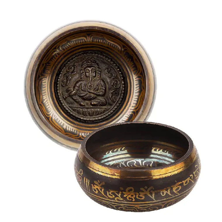 Small Ganesh Singing Bowl