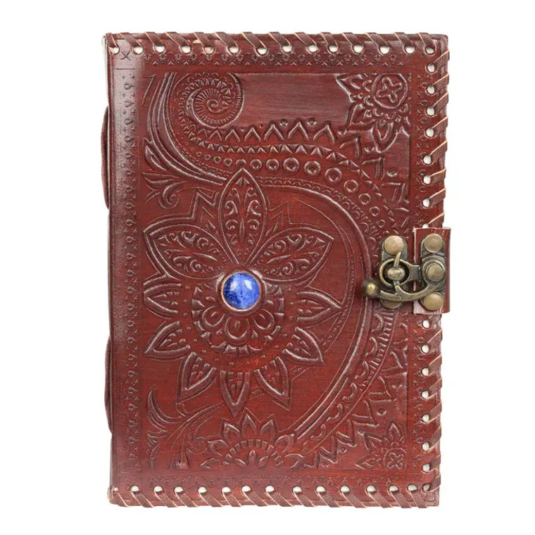 Mandala Leather Journal