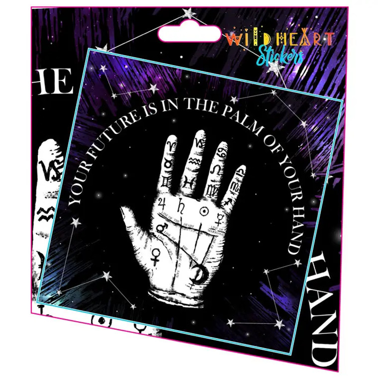 Palmistry Window Sticker