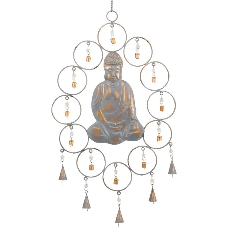 Recycled Oval Buddha Chime