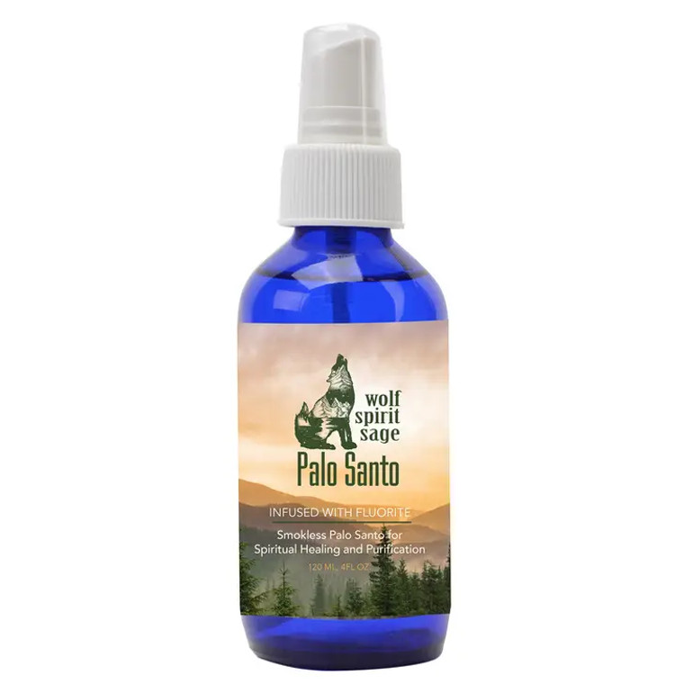 WOLF SPIRIT SAGE SPRAY 4oz- Palo Santo