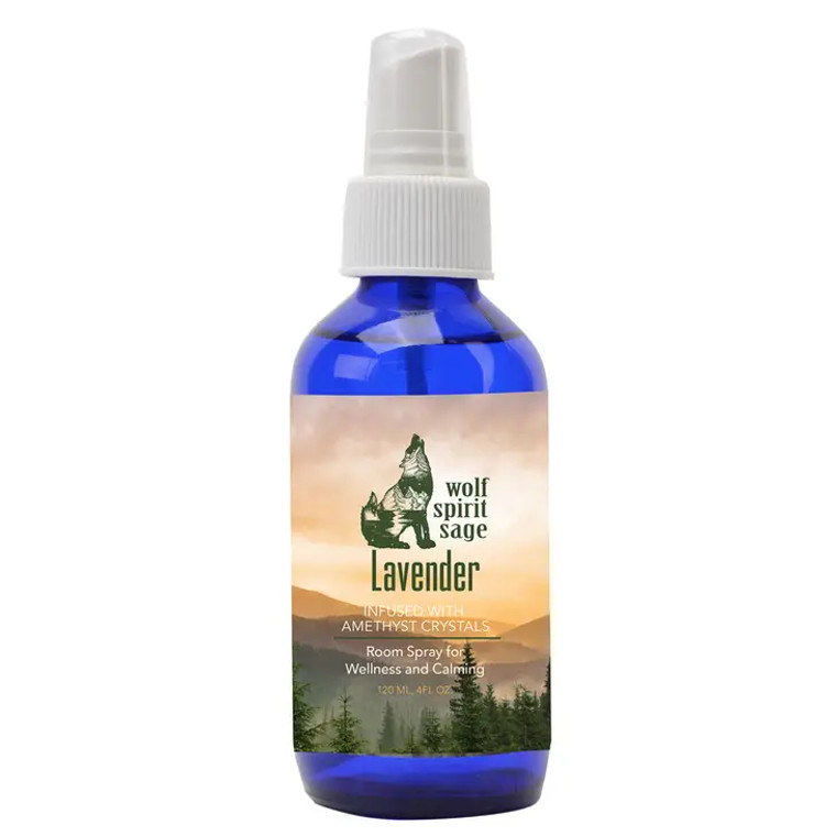 WOLF SPIRIT SAGE SPRAY 4oz- Lavender