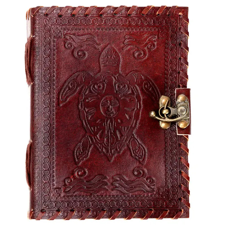 Turtle Leather Journal