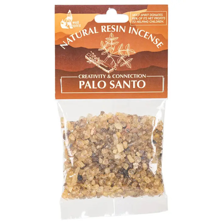 WOLF SPIRIT- Palo Santo Resin Incense