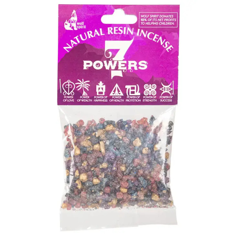 WOLF SPIRIT- Seven Power Resin Incense