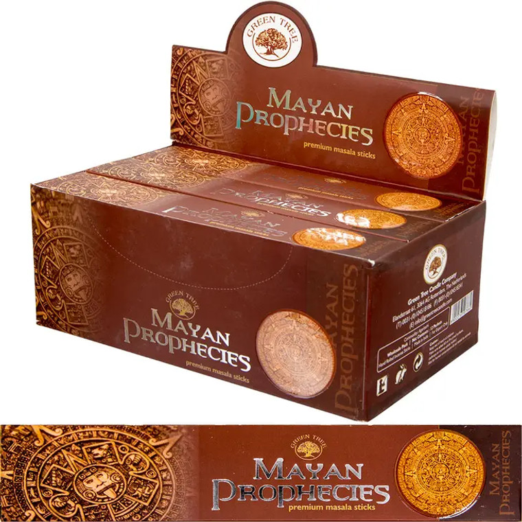 Green Tree Incense 15 Gr - Mayan Prophecies