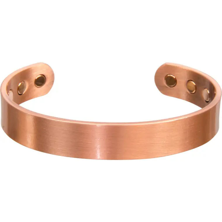 Magnetic Copper Bracelet - Plain - Antique Copper