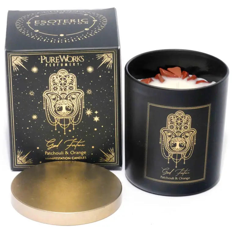 Esoteric Gem Candle - Good Fortune