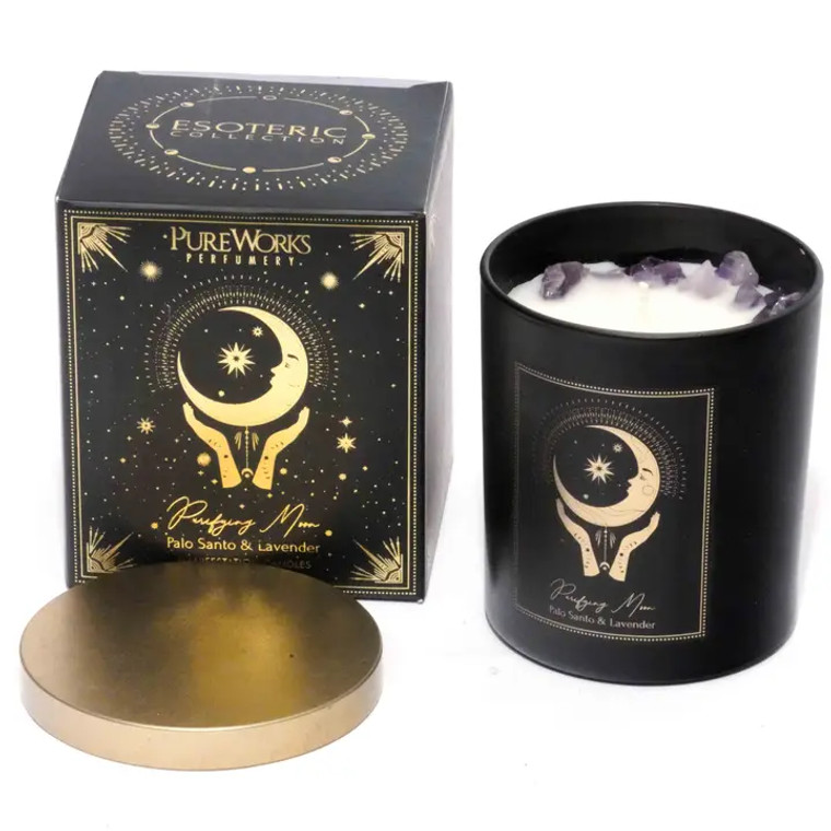 Esoteric Gem Candle - Purifying Moon
